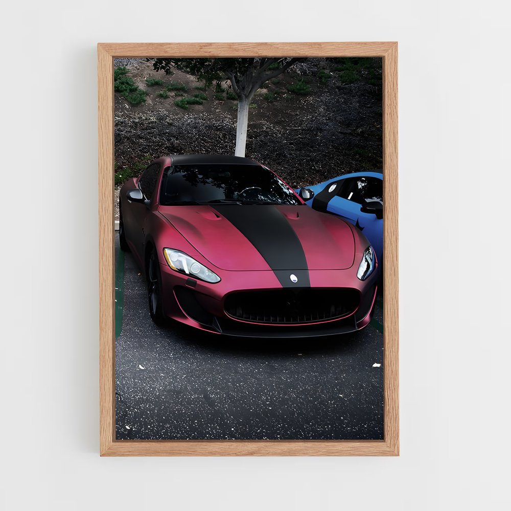 Poster Granturismo Voitures – affiche Maserati (vue 4)